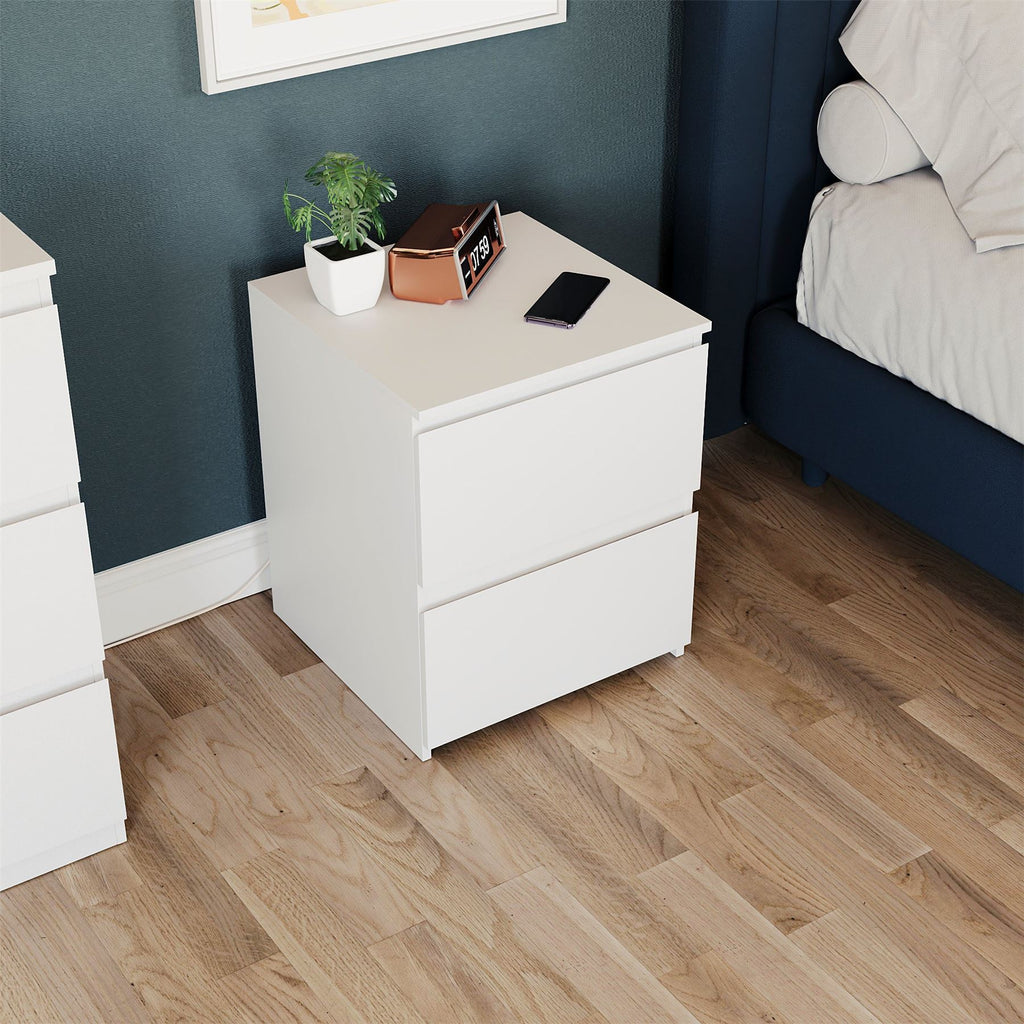 Modern White Chest of Drawers Bedroom Furniture Storage Bedside 2 to 8 Drawers