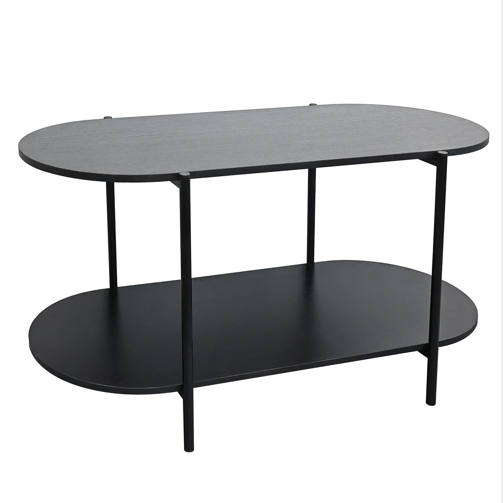 2 Tier Table Wooden Coffee Modern Bed Living Room Home Decor Office End Bedside