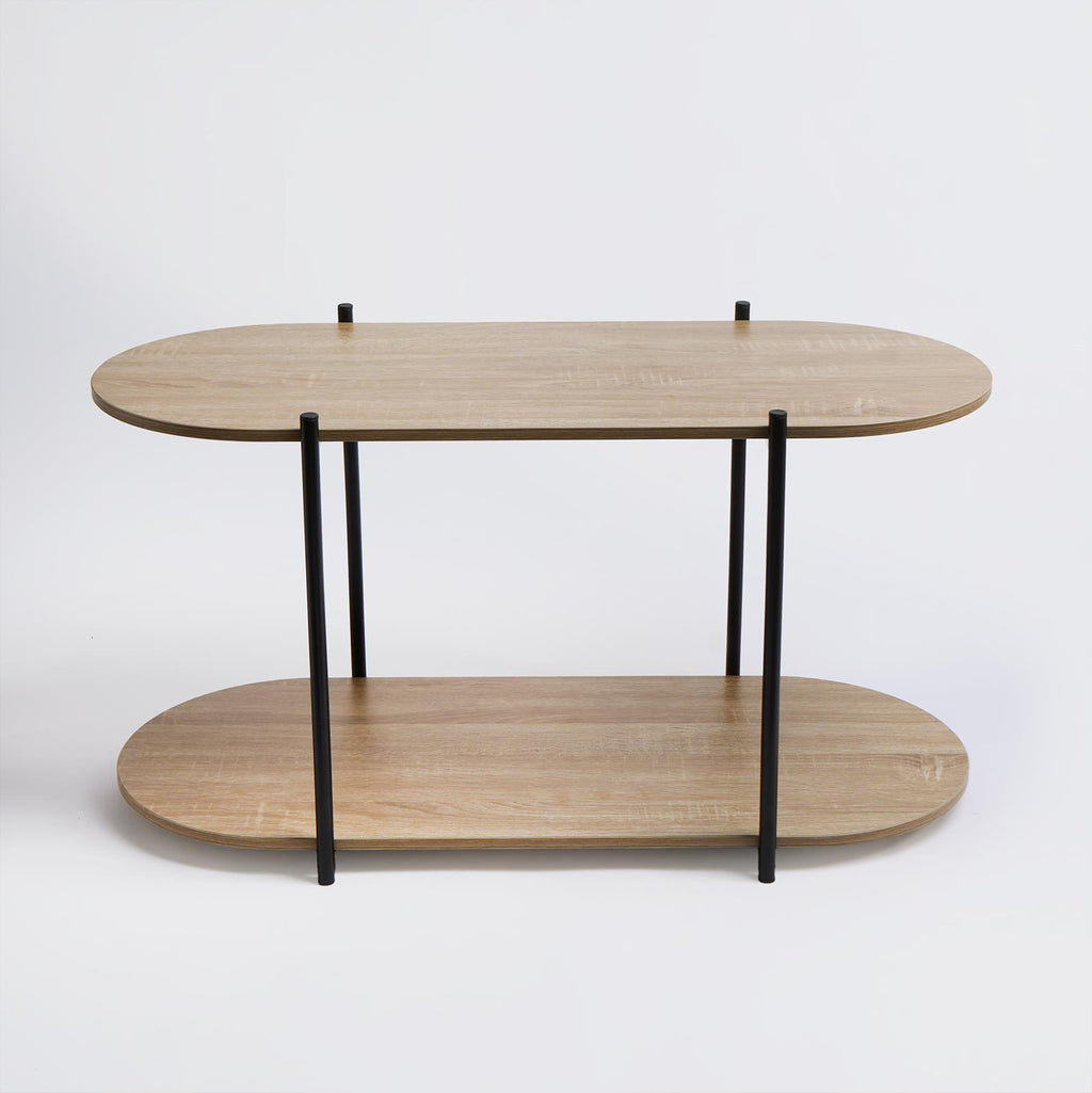 2 Tier Table Wooden Coffee Modern Bed Living Room Home Decor Office End Bedside