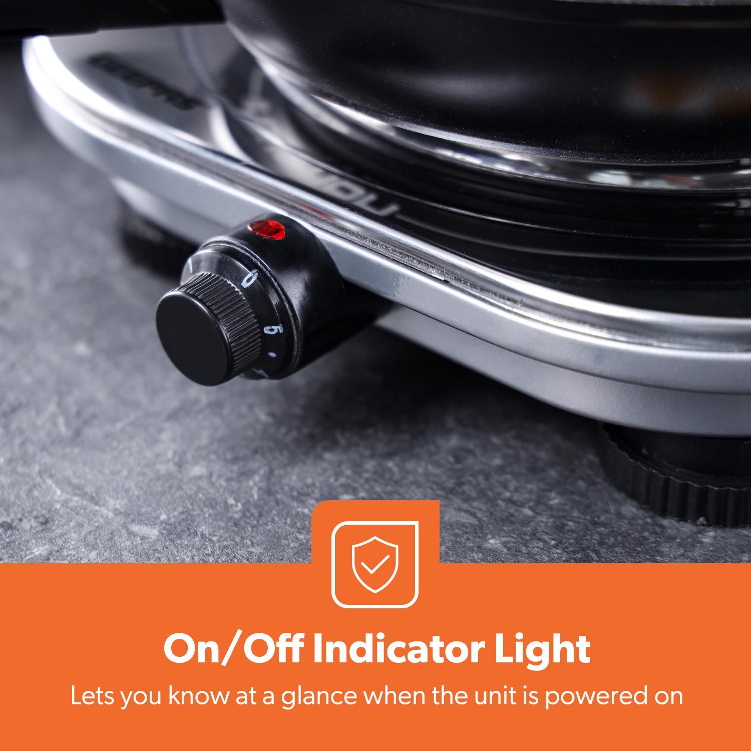 Hot Plate Electric Cooker Double Single Portable Table Top Hob 1500/2500W Geepas