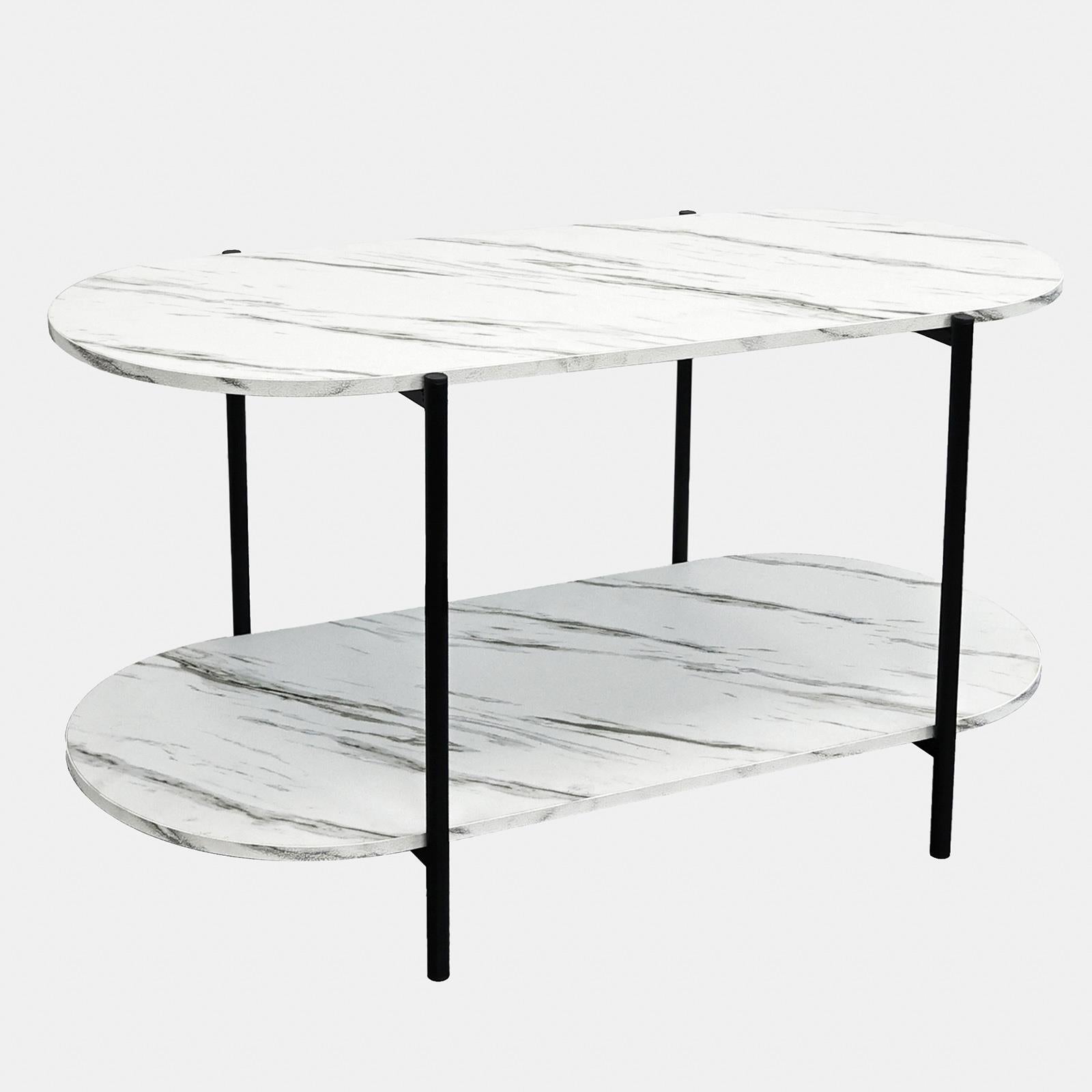 2 Tier Table Wooden Coffee Modern Bed Living Room Home Decor Office End Bedside