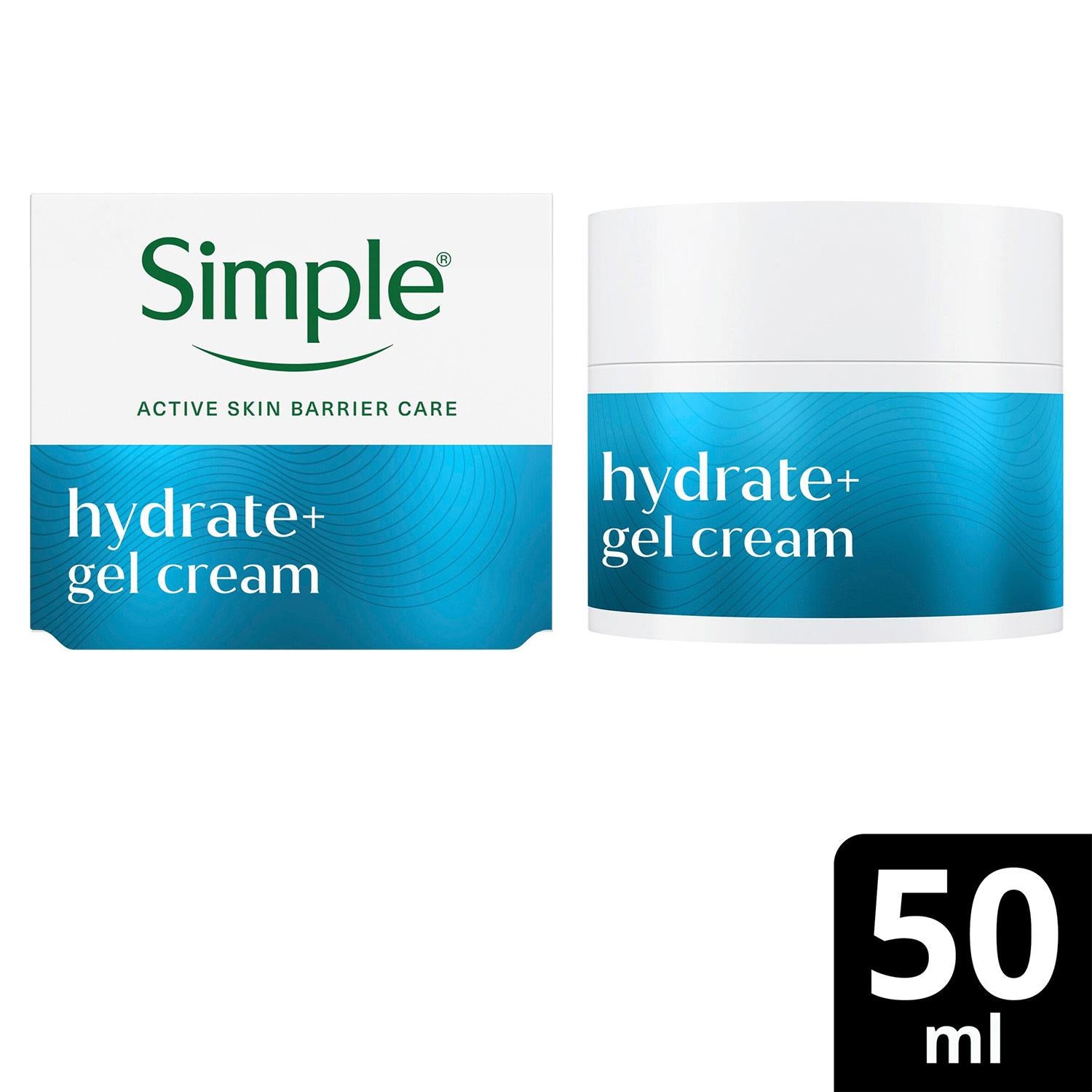 Simple Face Cream 50ml - Age Resist, Glow, Repair, Hydrate, Smooth, 1 Pack