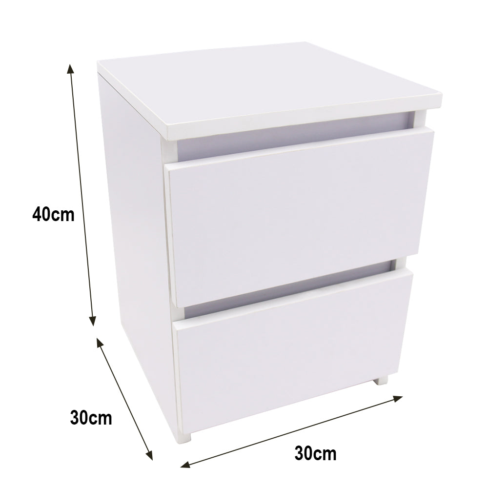 White Modern Bedside Table Cabinet Chest of Drawers 2 3 4 5 6 8 Drawer Bedroom