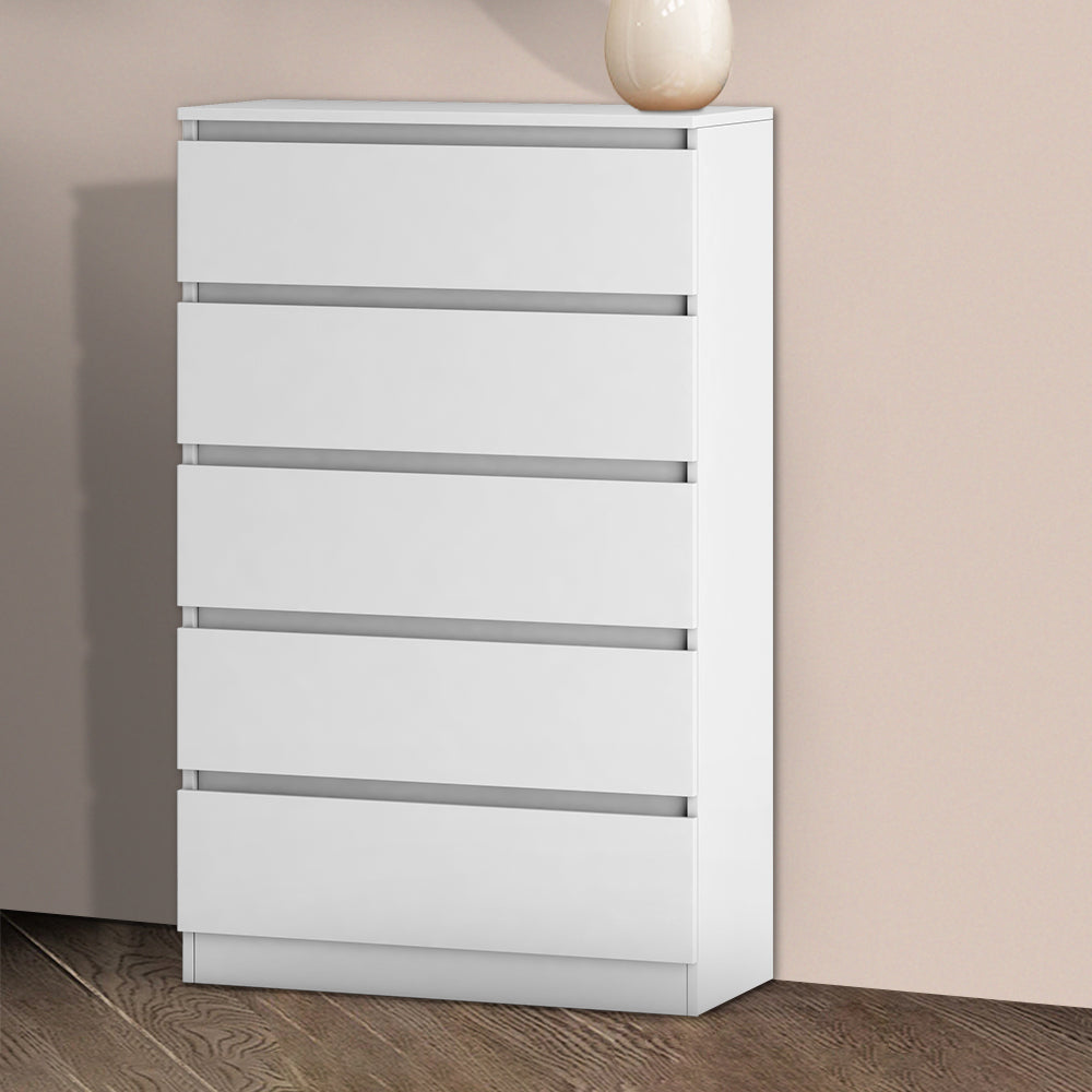 White Modern Bedside Table Cabinet Chest of Drawers 2 3 4 5 6 8 Drawer Bedroom