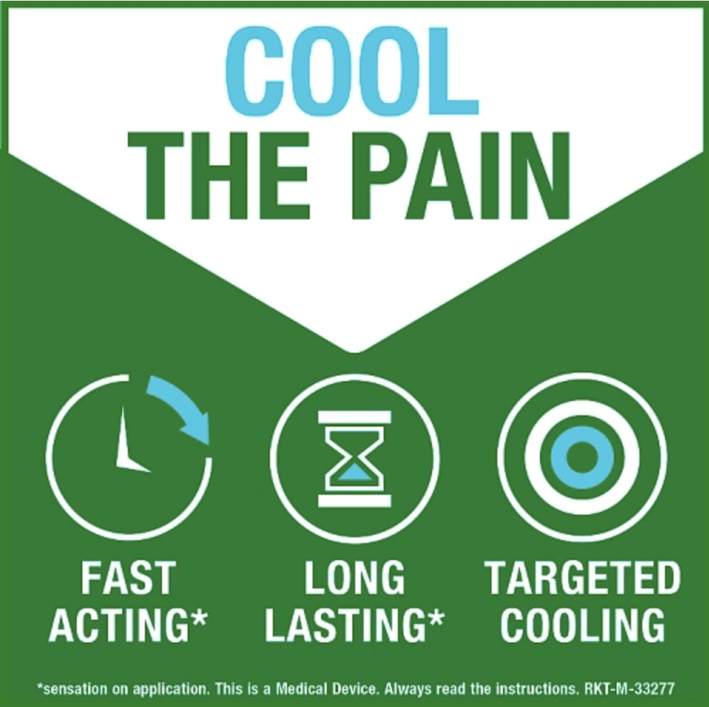 Biofreeze Cooling Gel, 118ml X 2, Pain Relief, Joint Pain, Muscle Pain Relief Gel, Arthritis Pain Relief Knee, Fast Acting, Easy To Use, Muscles, Bones And Joints, Pain and Fever