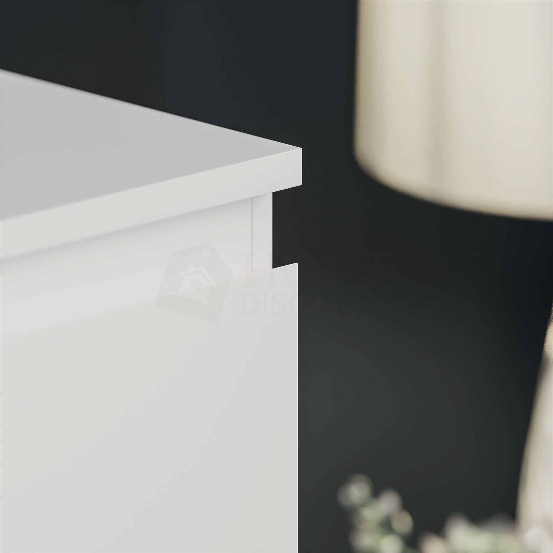 Modern White Chest of Drawers Bedroom Furniture Storage Bedside 2 to 8 Drawers