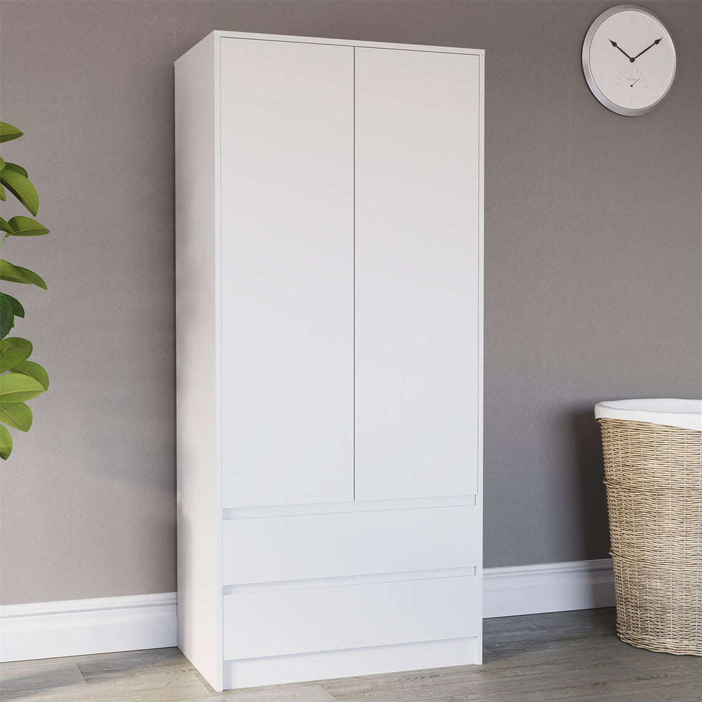 Modern White Chest of Drawers Bedroom Furniture Storage Bedside 2 to 8 Drawers