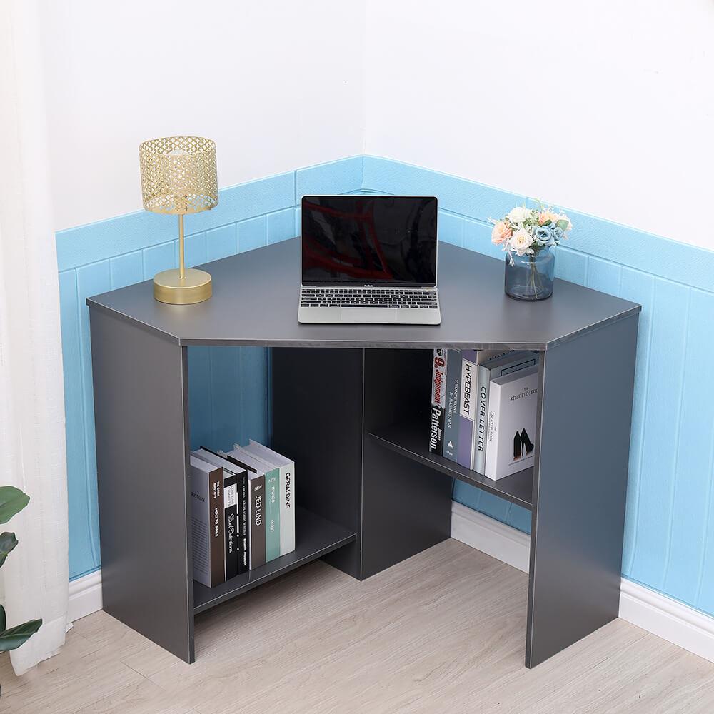 Corner Computer Desk Home Office PC Laptop Table Workstation Furniture