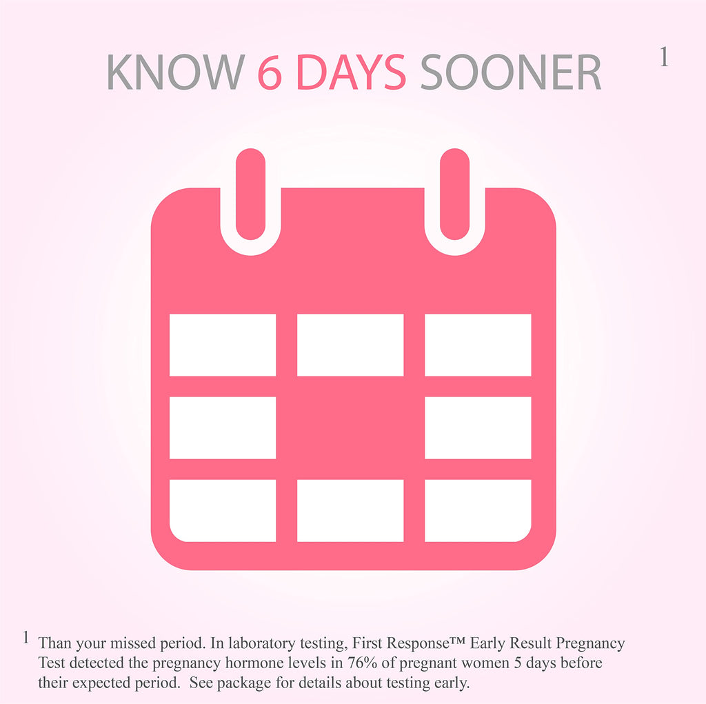 First Response Early Result Pregnancy Test, 2 Count (Packaging & Test Design May Vary)