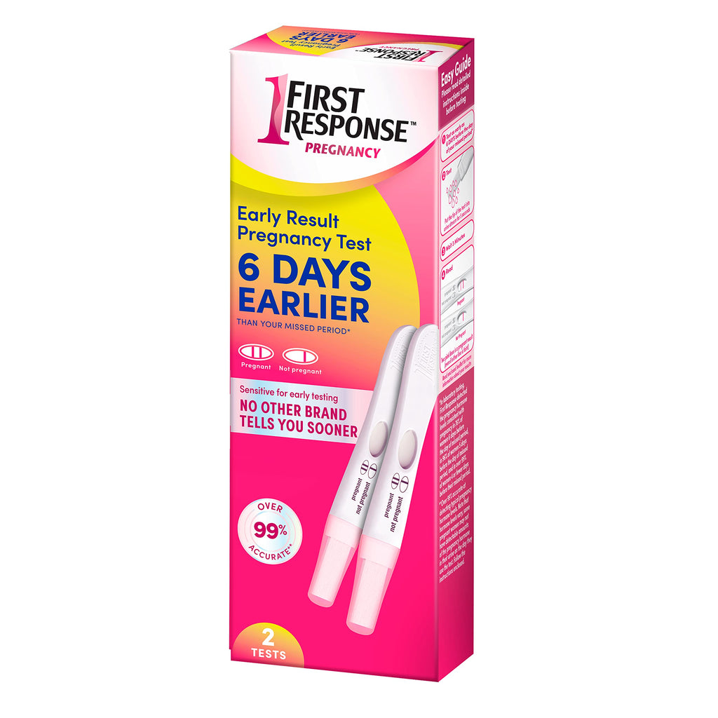 First Response Early Result Pregnancy Test, 2 Count (Packaging & Test Design May Vary)