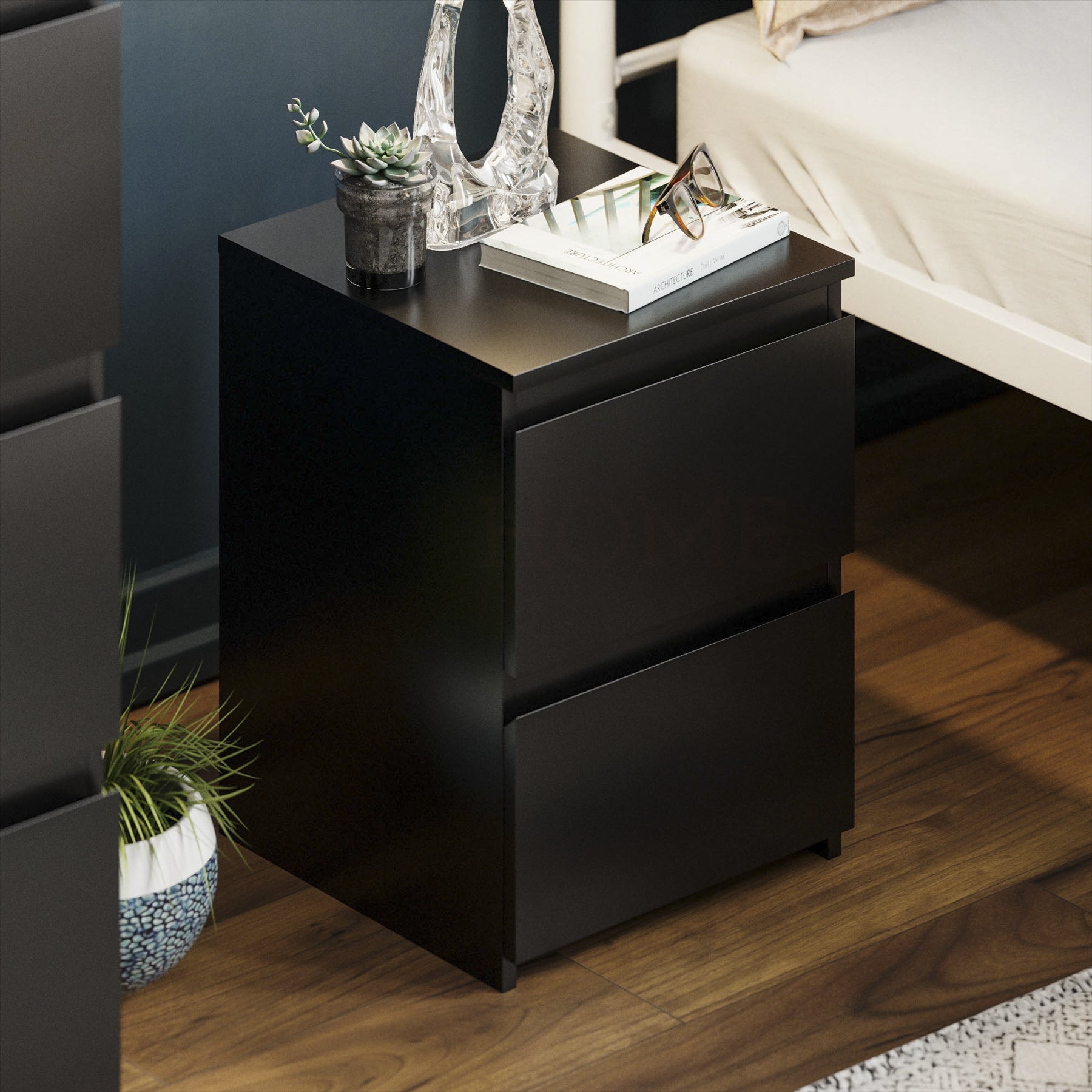Modern Chest of Drawers Bedroom Furniture Storage Bedside Cabinet 2 to 8 Drawers