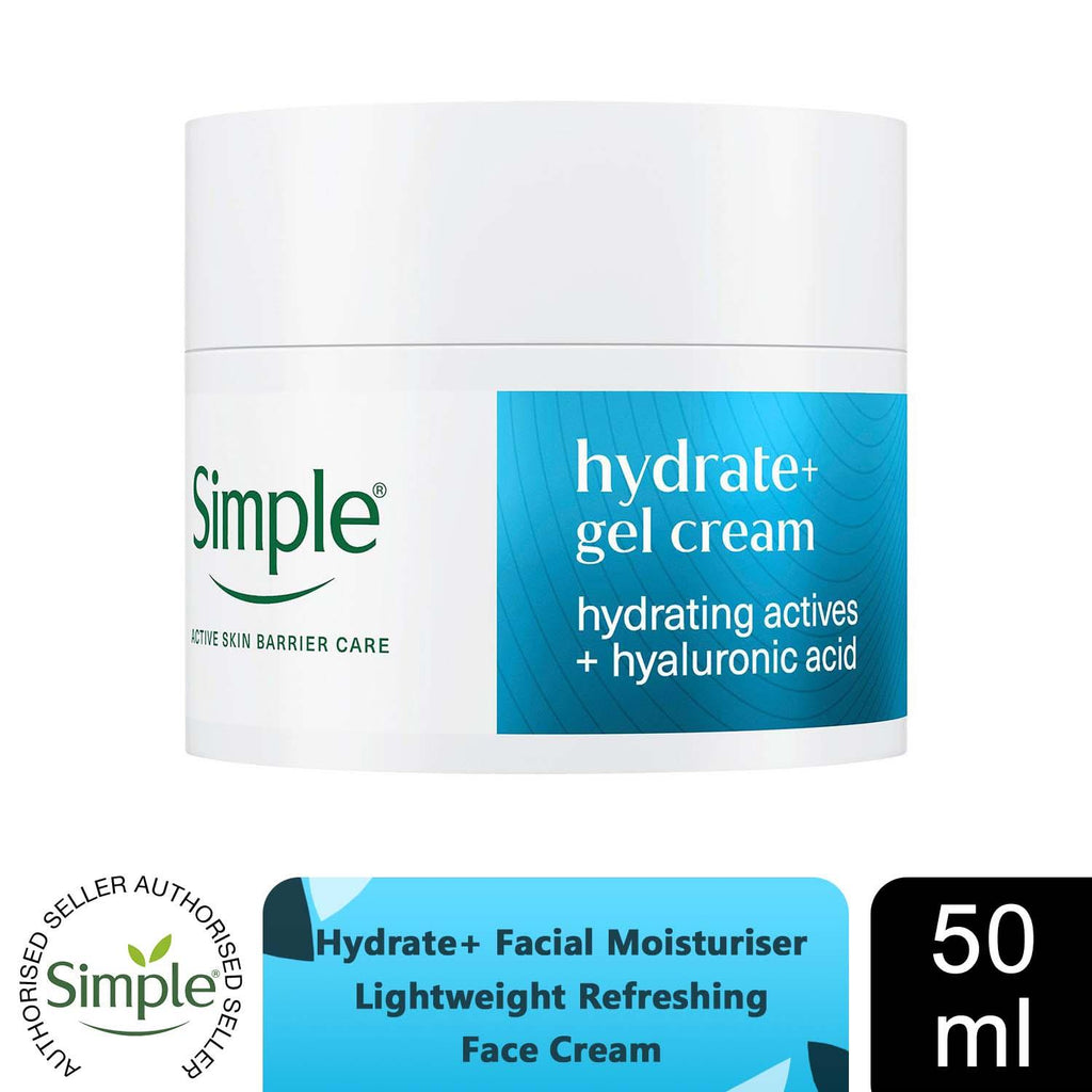 Simple Face Cream 50ml - Age Resist, Glow, Repair, Hydrate, Smooth, 1 Pack