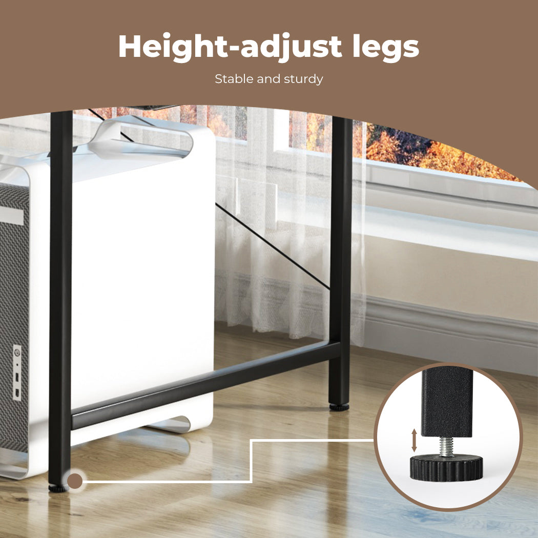 Levede L Shaped Gaming Computer Desk Workstation Study Corner Table Home Office