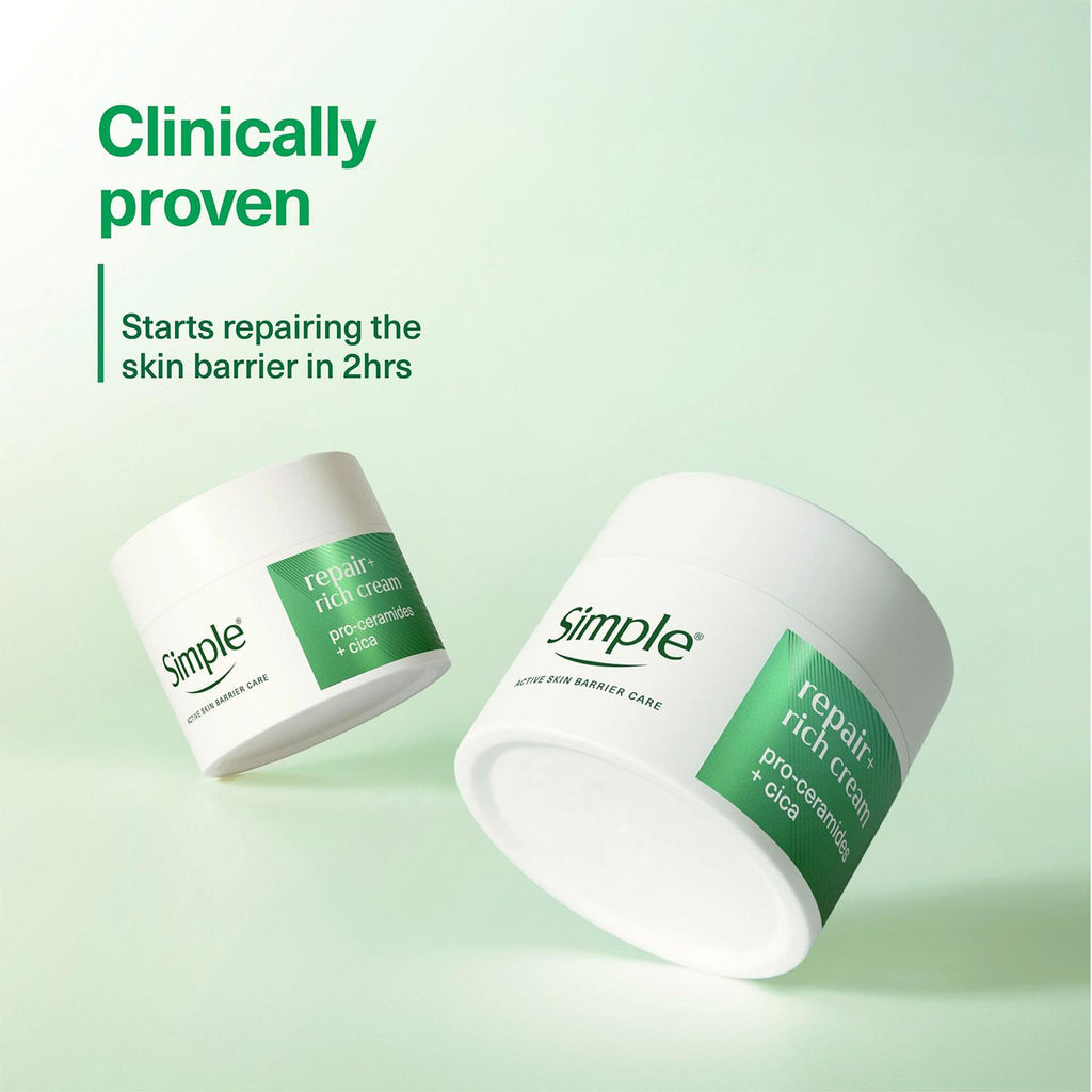 Simple Face Cream 50ml - Age Resist, Glow, Repair, Hydrate, Smooth, 1 Pack