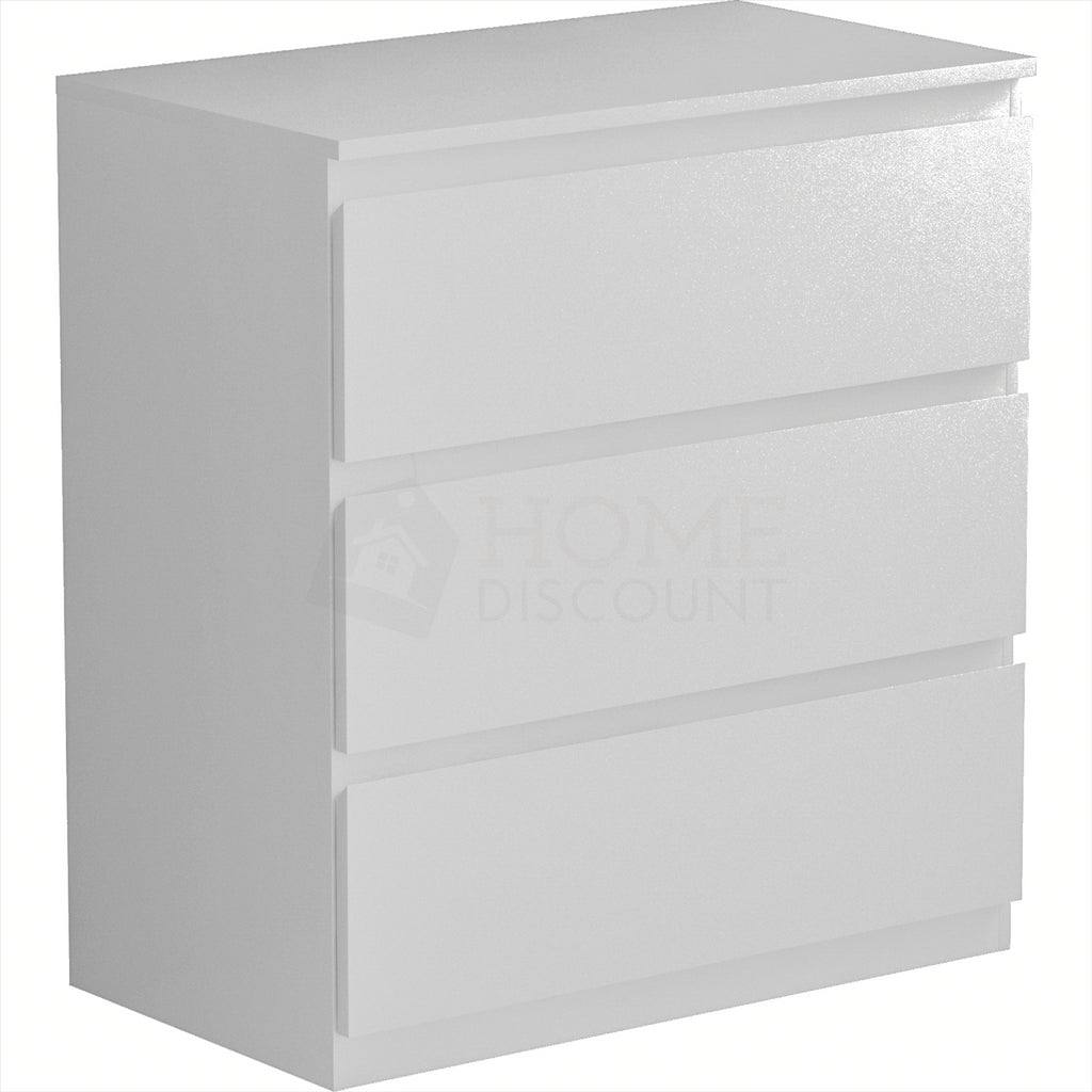 Modern White Chest of Drawers Bedroom Furniture Storage Bedside 2 to 8 Drawers