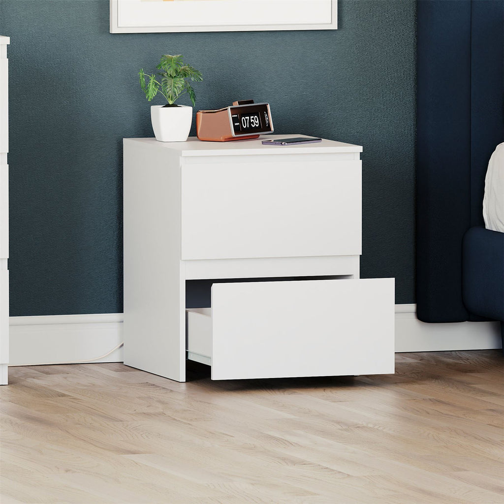 Modern White Chest of Drawers Bedroom Furniture Storage Bedside 2 to 8 Drawers