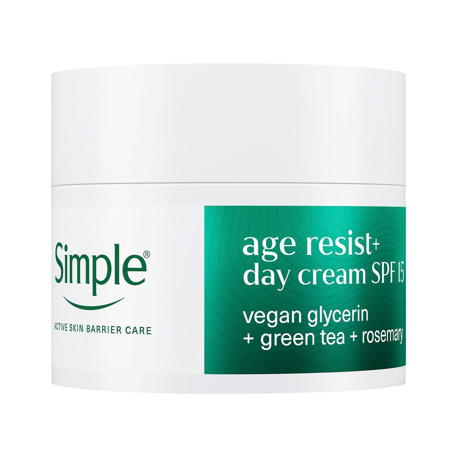 Simple Face Cream 50ml - Age Resist, Glow, Repair, Hydrate, Smooth, 1 Pack