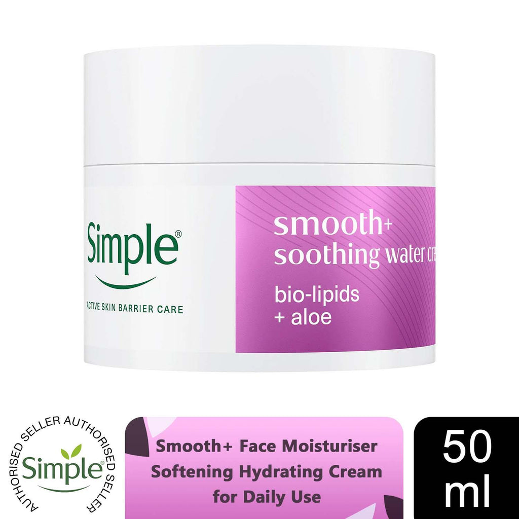 Simple Face Cream 50ml - Age Resist, Glow, Repair, Hydrate, Smooth, 1 Pack