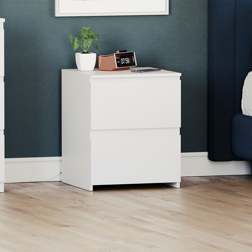 Modern White Chest of Drawers Bedroom Furniture Storage Bedside 2 to 8 Drawers