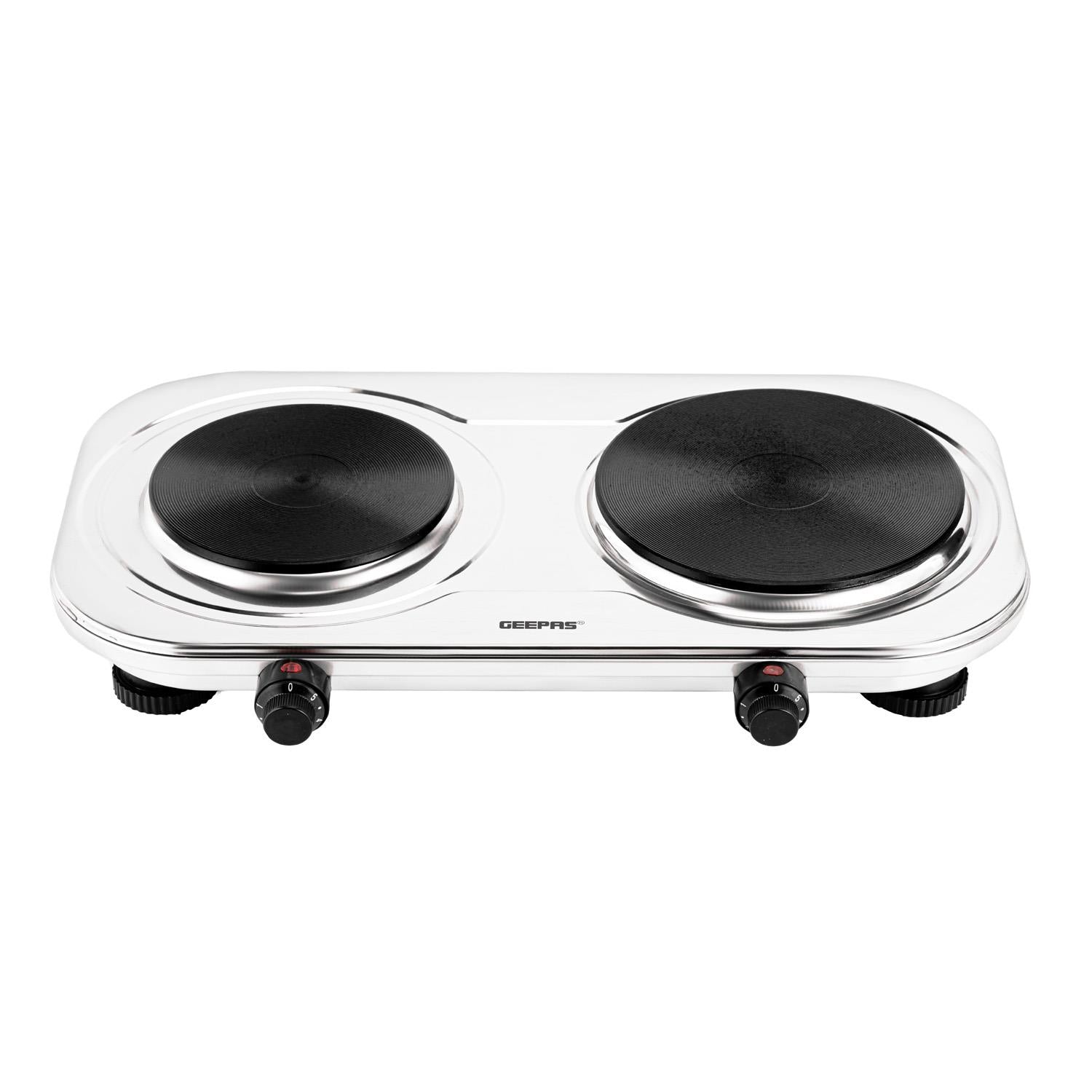 Hot Plate Electric Cooker Double Single Portable Table Top Hob 1500/2500W Geepas