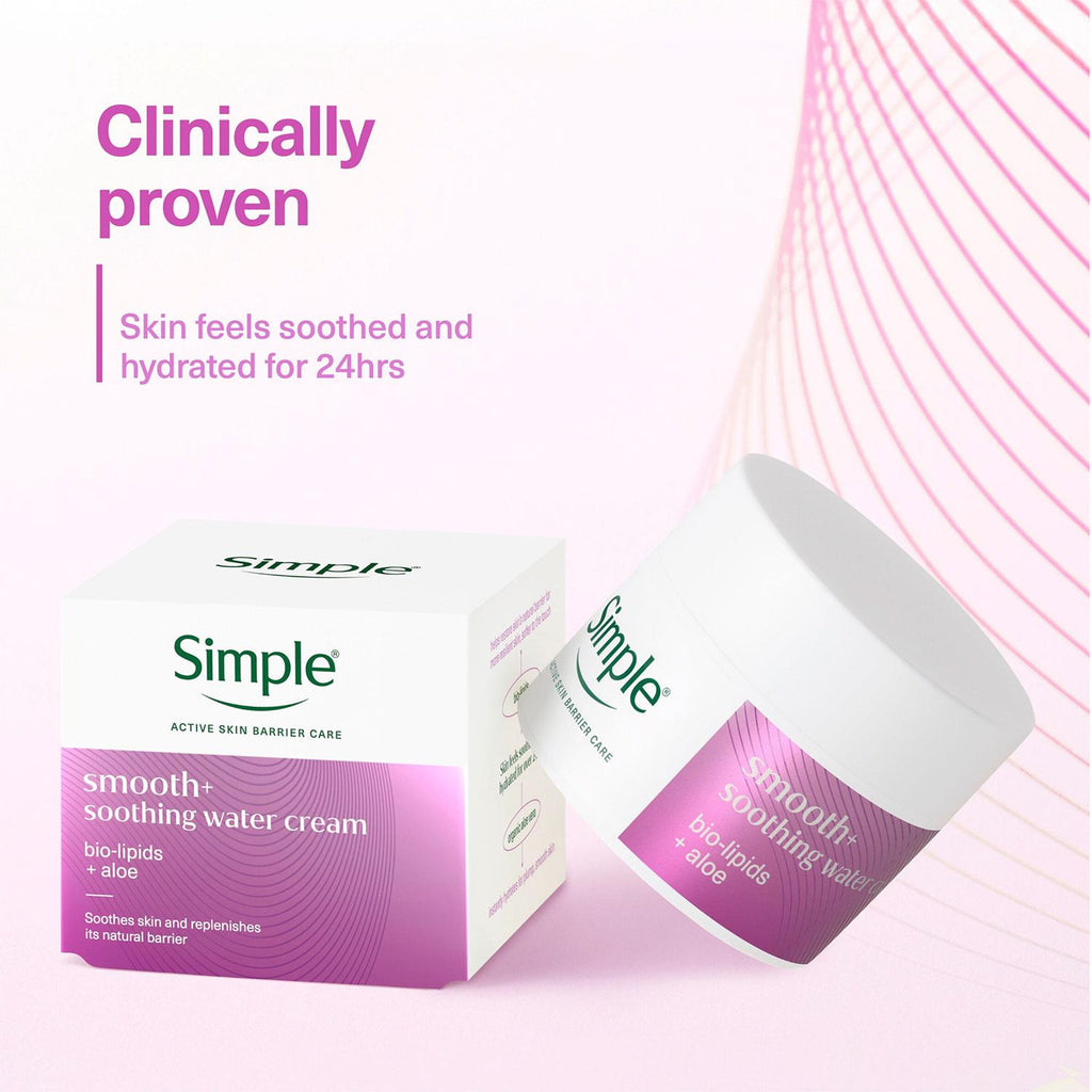 Simple Face Cream 50ml - Age Resist, Glow, Repair, Hydrate, Smooth, 1 Pack