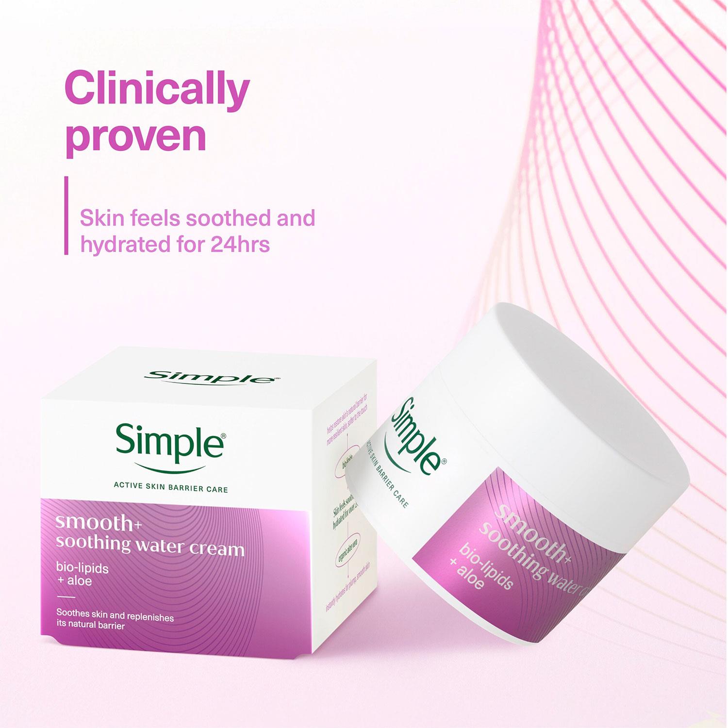 Simple Face Cream 50ml - Age Resist, Glow, Repair, Hydrate, Smooth, 1 Pack
