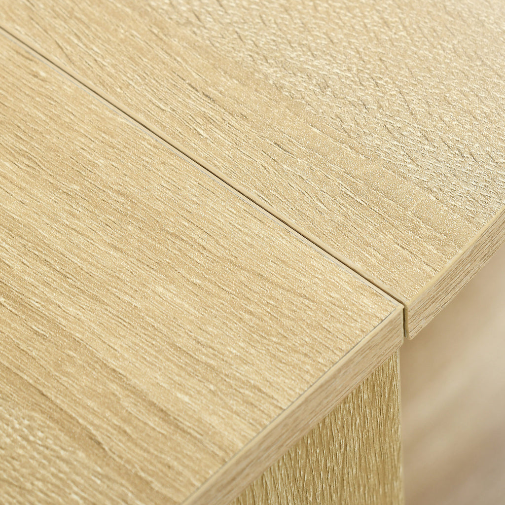 Folding Drop Leaf Dining Table Space-saving Kitchen Table for Small Space