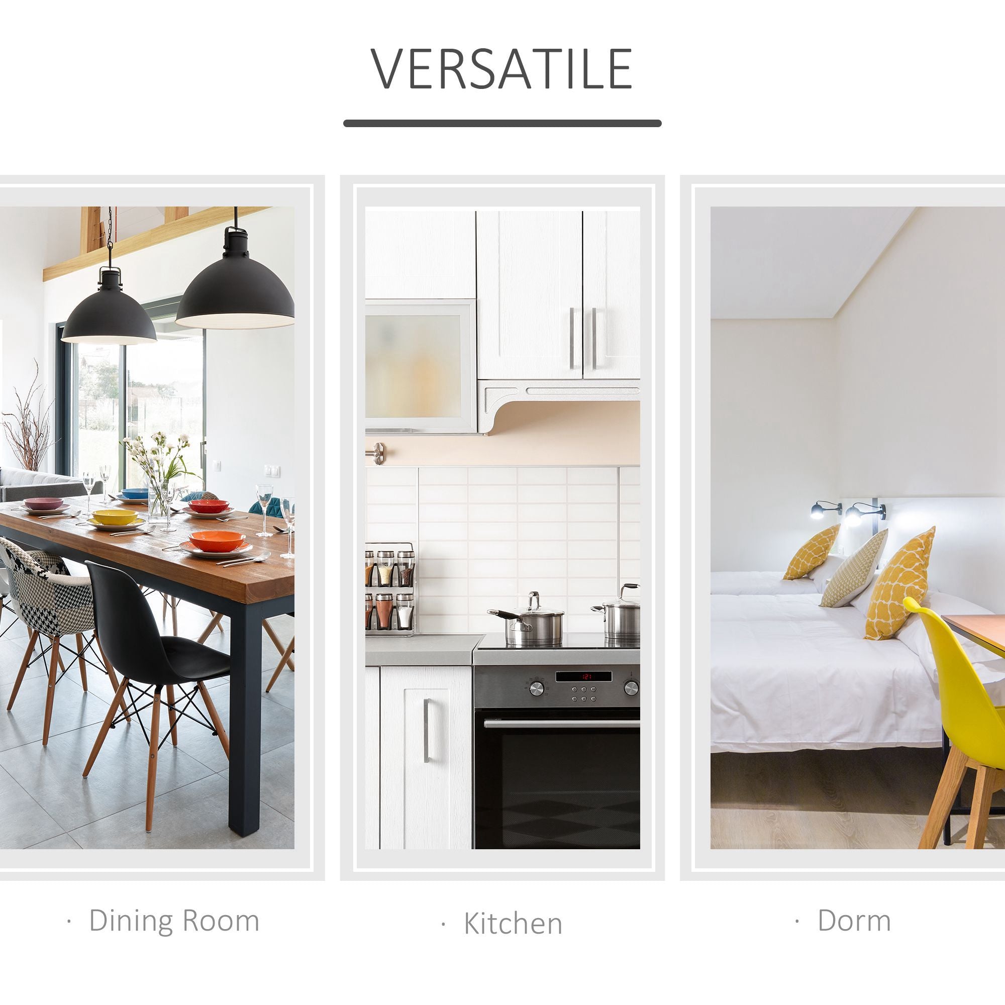 Folding Drop Leaf Dining Table Space-saving Kitchen Table for Small Space