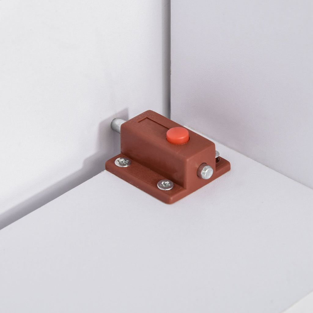 Folding Drop Leaf Dining Table Space-saving Kitchen Table for Small Space