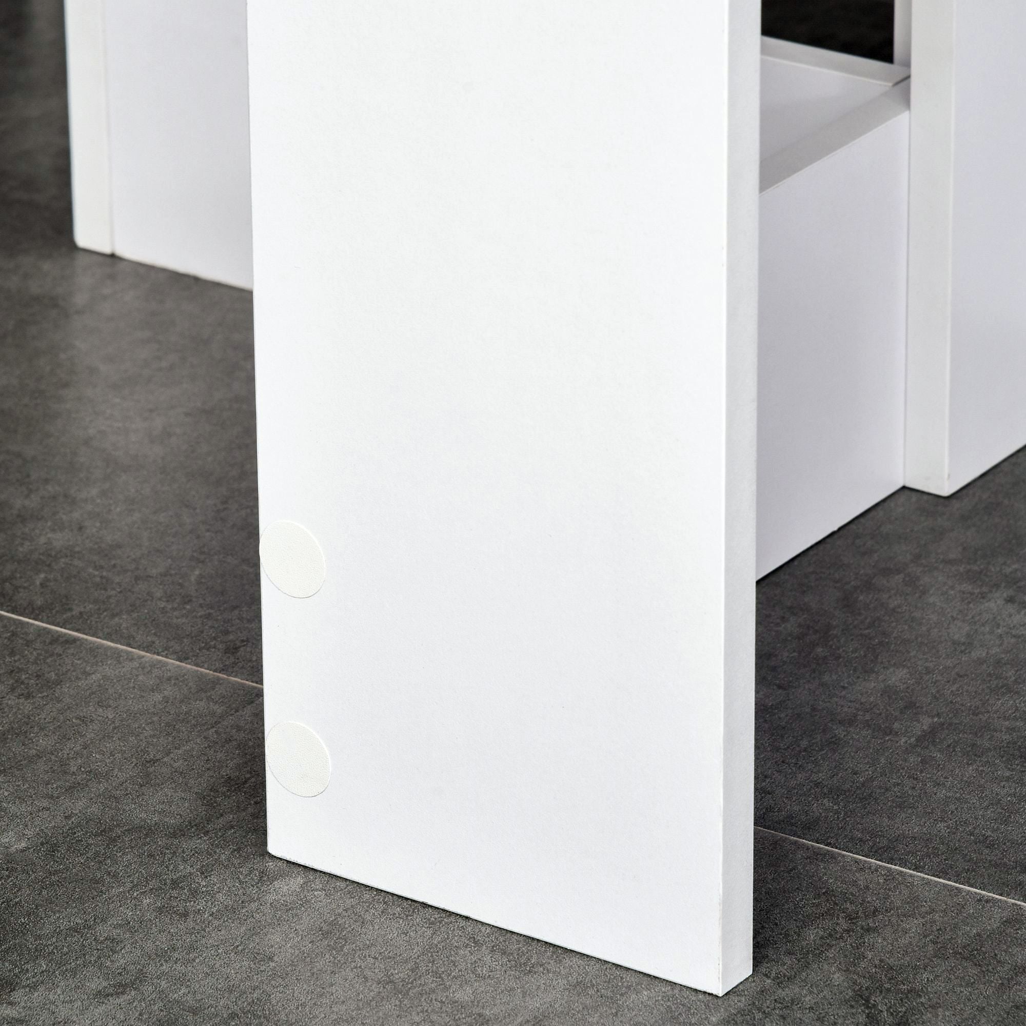 Folding Drop Leaf Dining Table Space-saving Kitchen Table for Small Space