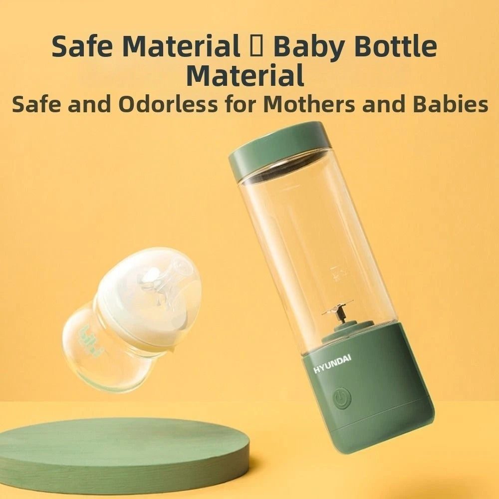 Portable Fruit Juice Blender 500ml Baby Food Blender  Home Kitchen