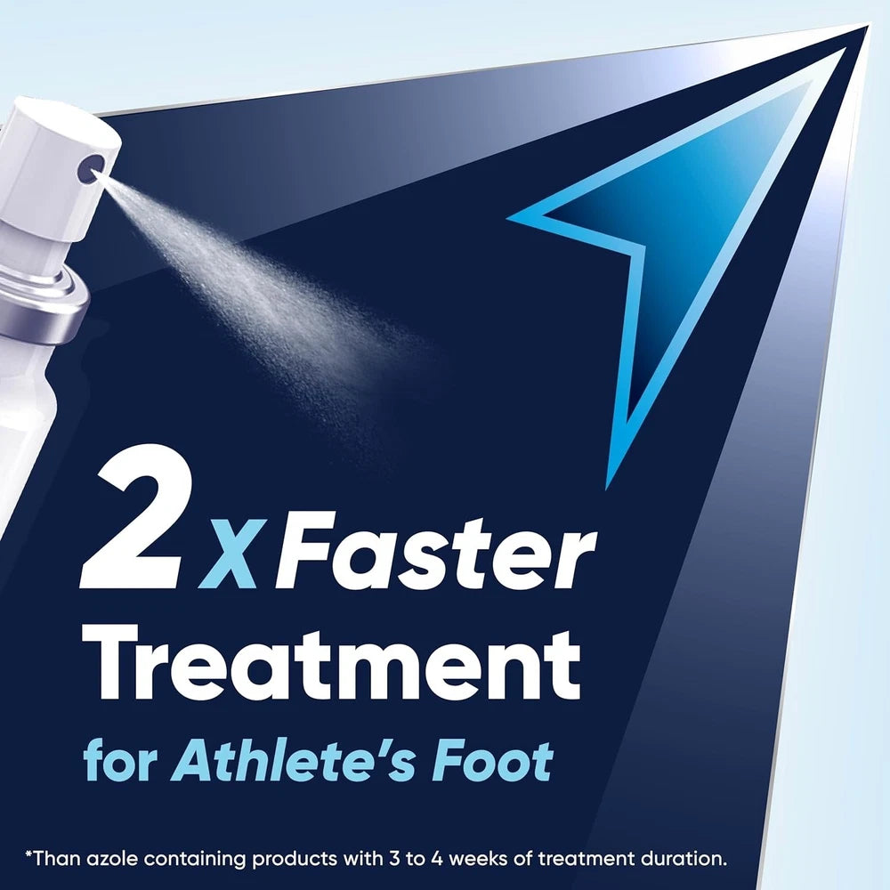 Lamisil At 1 Percentage Spray - Athlete’s Foot Treatment Spray - Soothes Itching