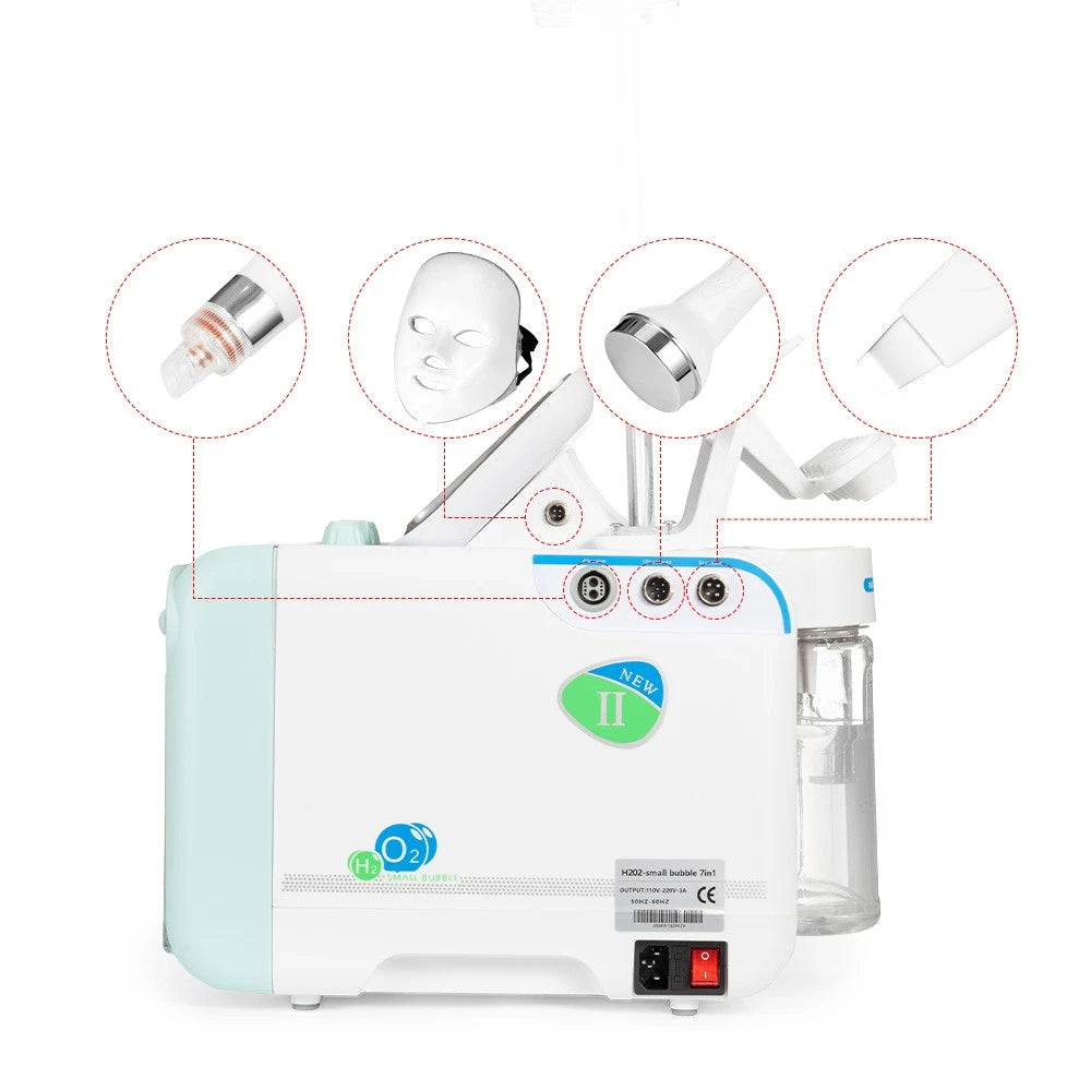 6/7 in 1 Hydra Water Facial Cleaner Aqua Peel Hydro Dermabrasion Beauty Machine
