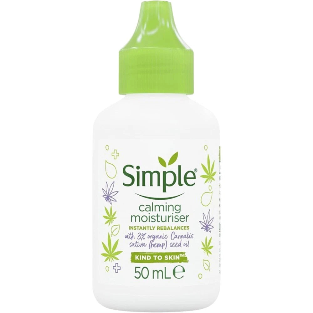 Simple Calming Moisturiser Skin Cream 50ml