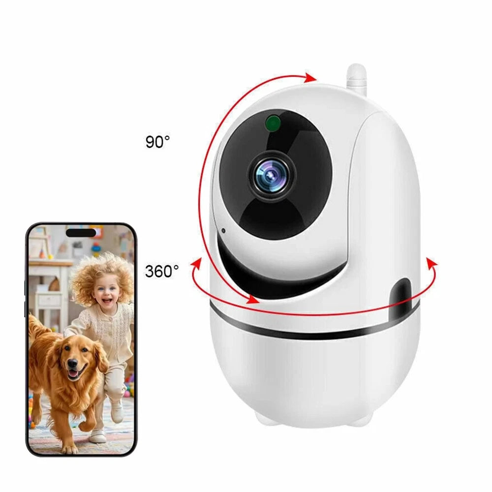 UK 1080P IP Camera Wireless WiFi Indoor CCTV HD PTZ Smart Home Security IR Cam