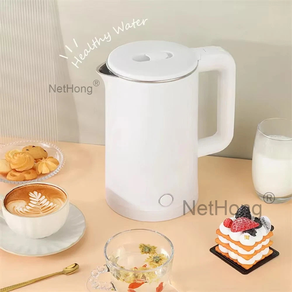 New 2.3L Electric Kettle Fast Boil 1500W Stainless Steel Jug Boil-Dry Protection