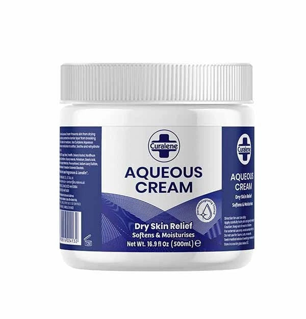 Curalene Aqueous Cream Dry Skin Relief Original 500ml x 12