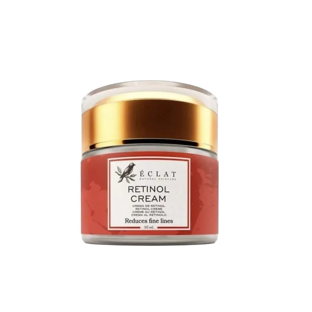 Eclat Retinol Cream, Vitamin C & Hyaluronic Acid Serums Skincare Gift Set Of 3