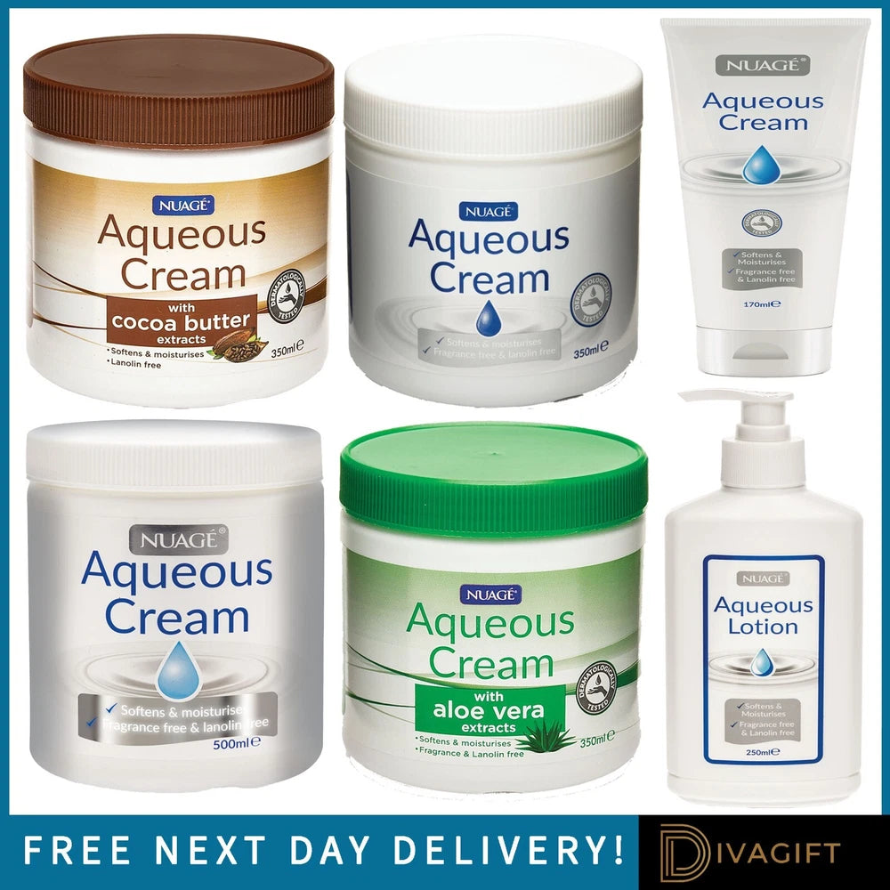AQUEOUS MOISTURISING CREAM LOTION 500ML RELIEF OF DRY DRY SKIN FRAGRANCE FREE