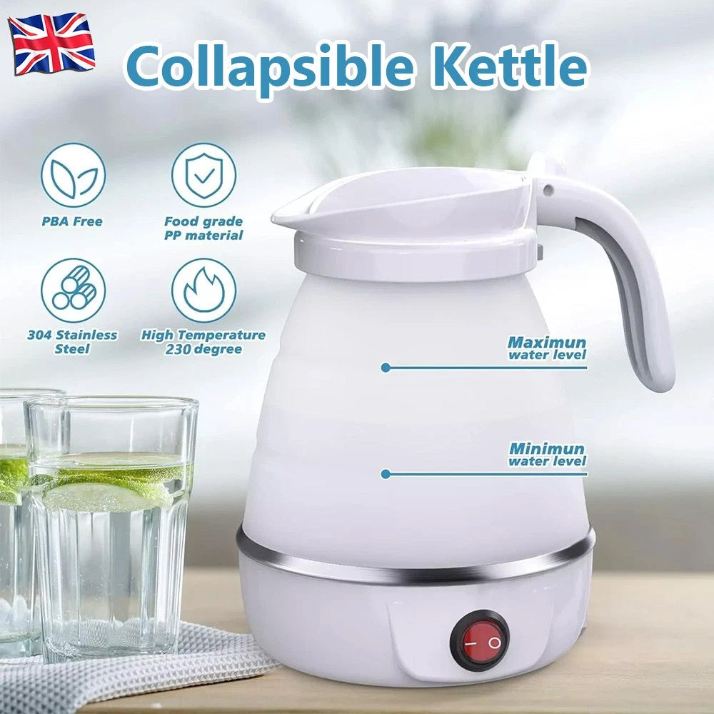 Portable Electric Water Kettle: Ideal for Travel, Camping, Caravan Kettle Mugs