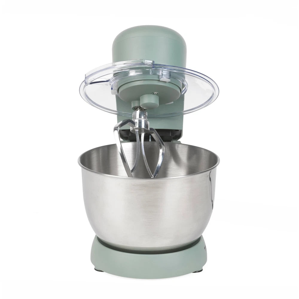Progress Electric Stand Mixer 8 Speeds Stainless Steel 4L Bowl Go Bake Teal