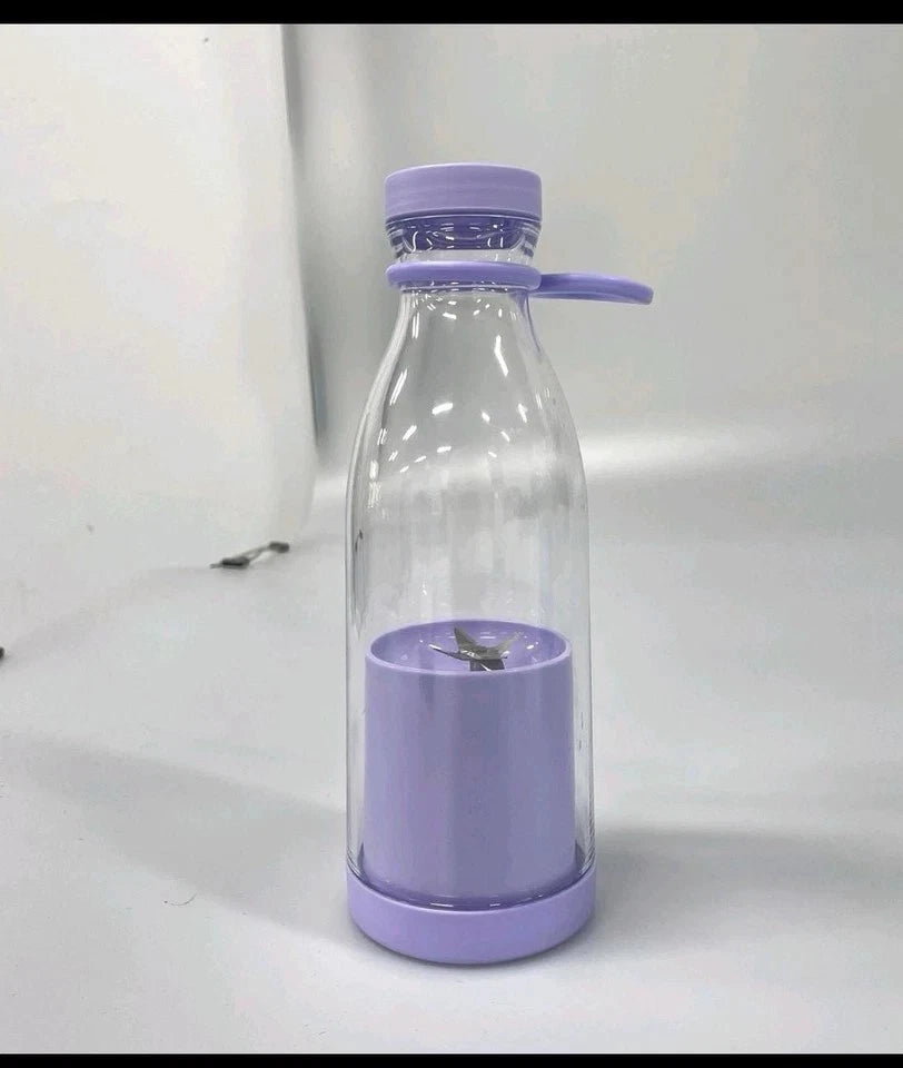 Mini Portable Blender for Smoothies & Shakes – USB Rechargeable Juicer Cup 450 M