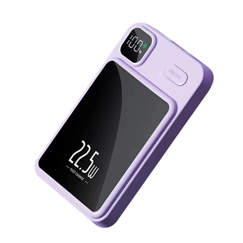 3000000mAh Power Bank Magnetic Battery Pack Wireless Charger for iPhone 15/14/13