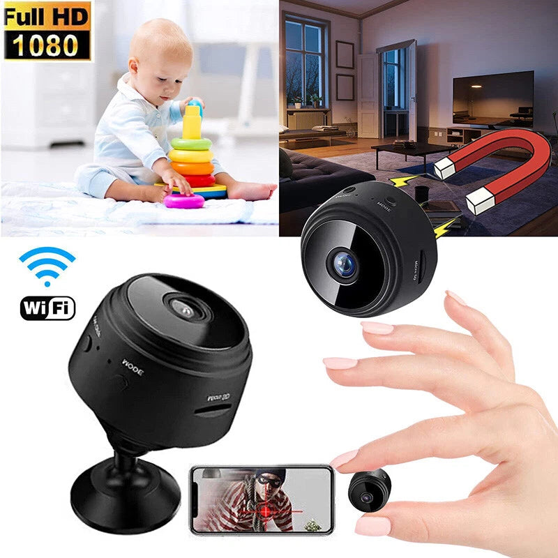 1080P Wireless WiFi CCTV Indoor & Outdoor MINI IP Camera CAM Home Security Kit