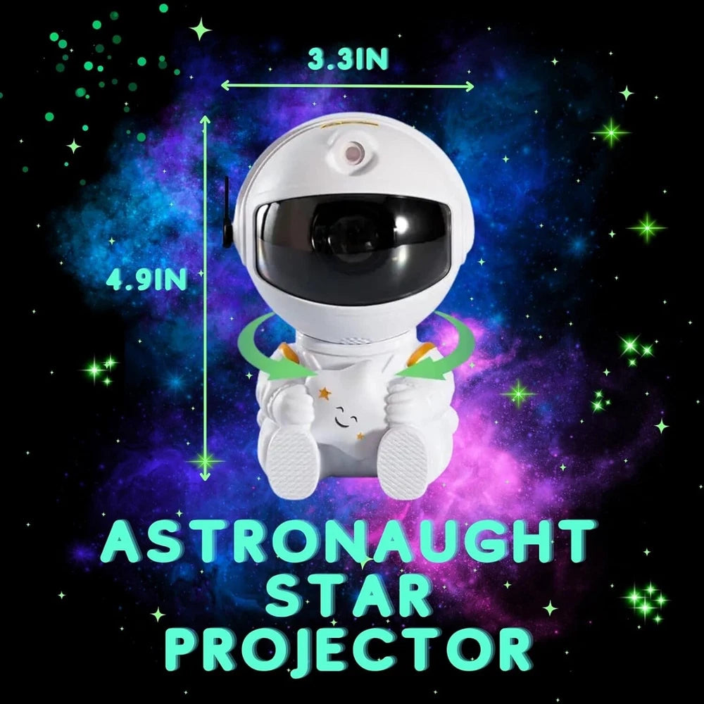 Astronaut Galaxy Projector Starry Star Sky Night Light Nebula Remote Projection