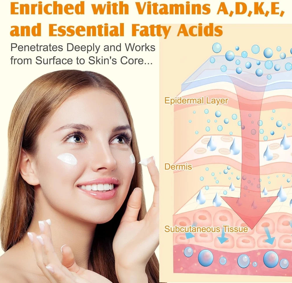 Whipped Tallow Cream - Beef Tallow Skin Care - Tallow and Honey Balm for Face &