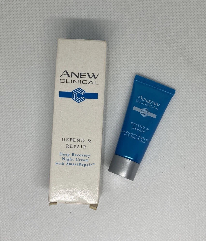 Night Cream 10ml Travel Size - Avon Anew Clinical Defend & Repair Deep Recovery