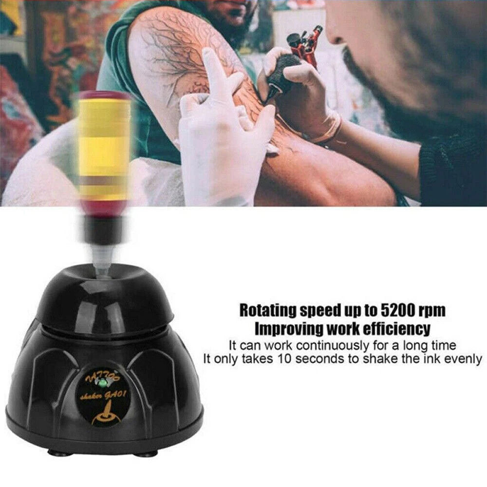 Mini Vortex Mixer Powerful 5200RPM Lab Touch Mode Paint Mixer Laboratory