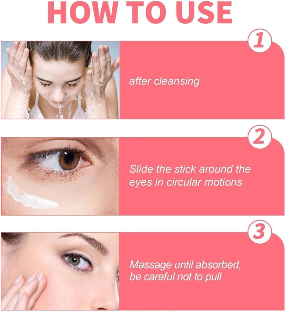 Retinol Eye Stick - Anti Wrinkle Eye Cream For Puffy Eyes, Dark Circles, Eye UK