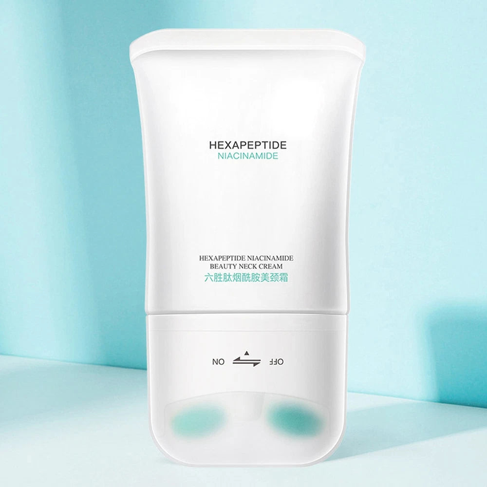 Niacinamide Firming Neck Cream Double Roller Fade Fine Lines Prevent Aging Neck